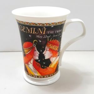 RARE Dunoon GEMINI Ruth Beck Bone China Mug